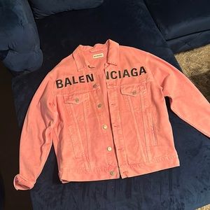 Women’s Balenciaga pink Vintage jacket